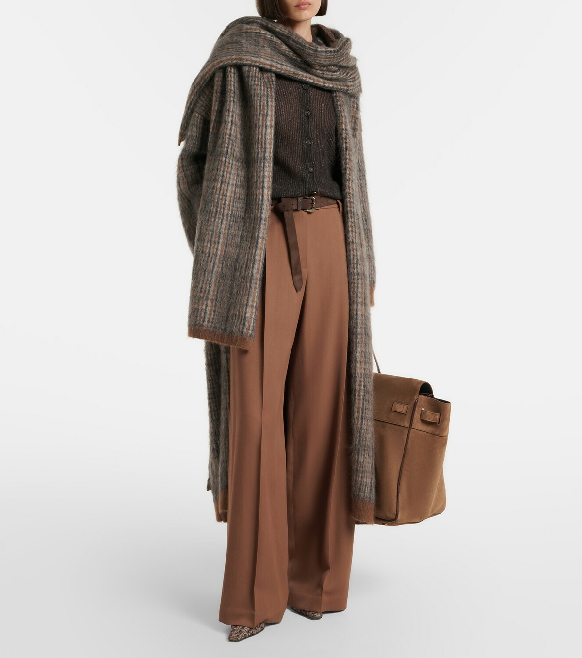 Brunello Cucinelli Silk and wool top