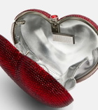 Judith Leiber Couture L'Amour Petit Cœur embellished clutch