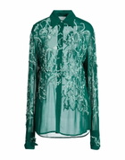 Dries Van Noten Womens Shirt in Green