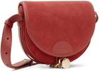 See by Chloé Red Small Mara Saddle Bag