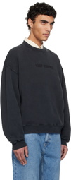 Axel Arigato Black Distort Washed Sweatshirt