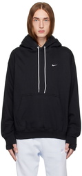 Nike Black Solo Swoosh Hoodie