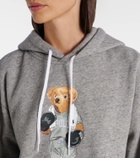 Polo Ralph Lauren Polo Bear printed cotton-blend hoodie
