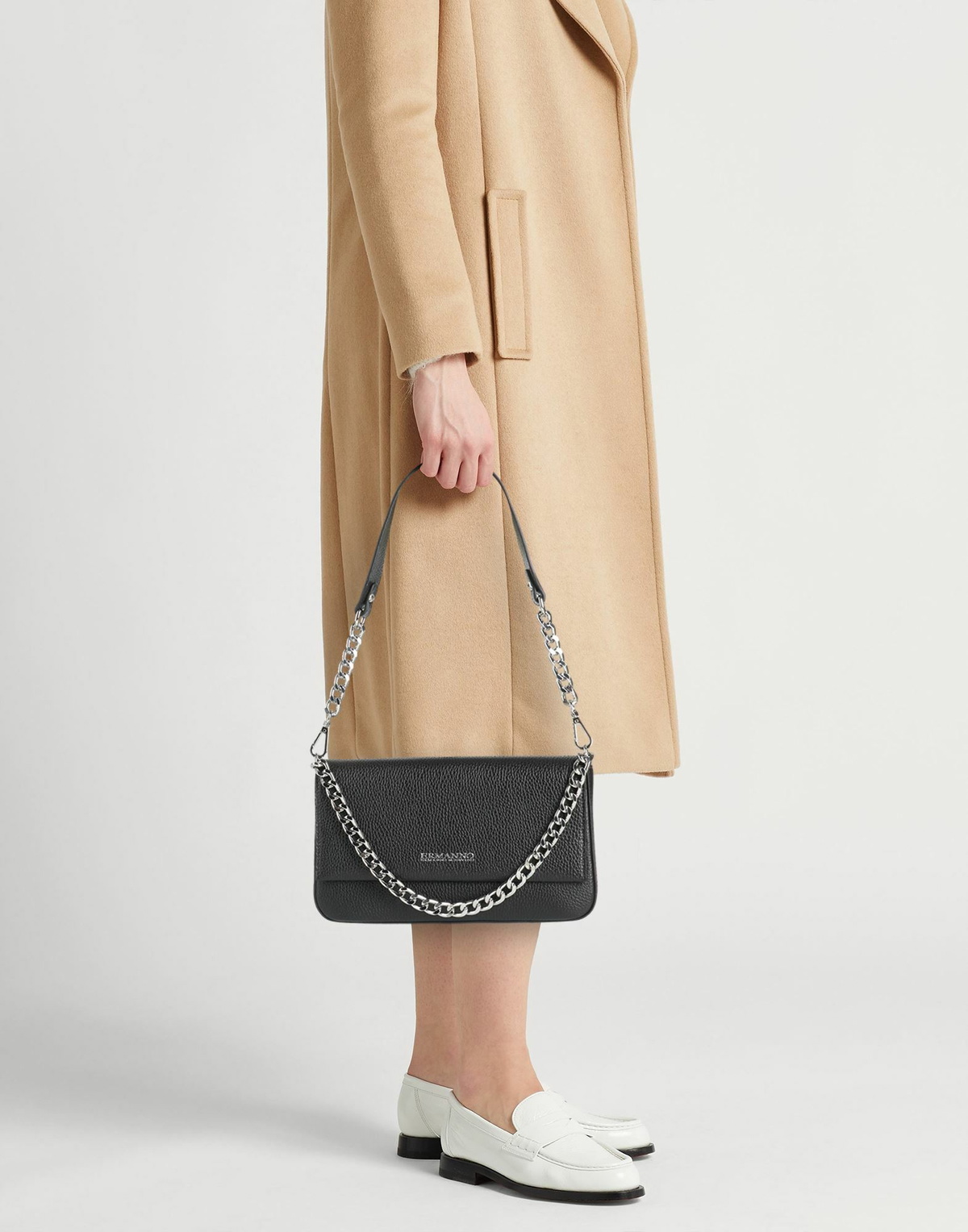 Ermanno Scervino Womens Shoulder bag in Black