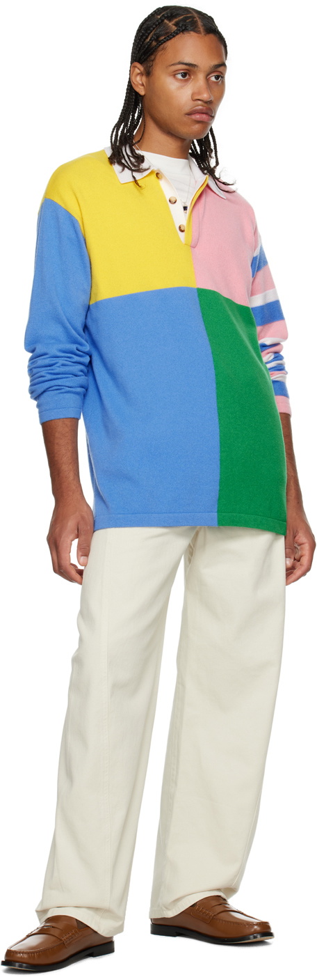 Guest in Residence Multicolor Rugby Polo