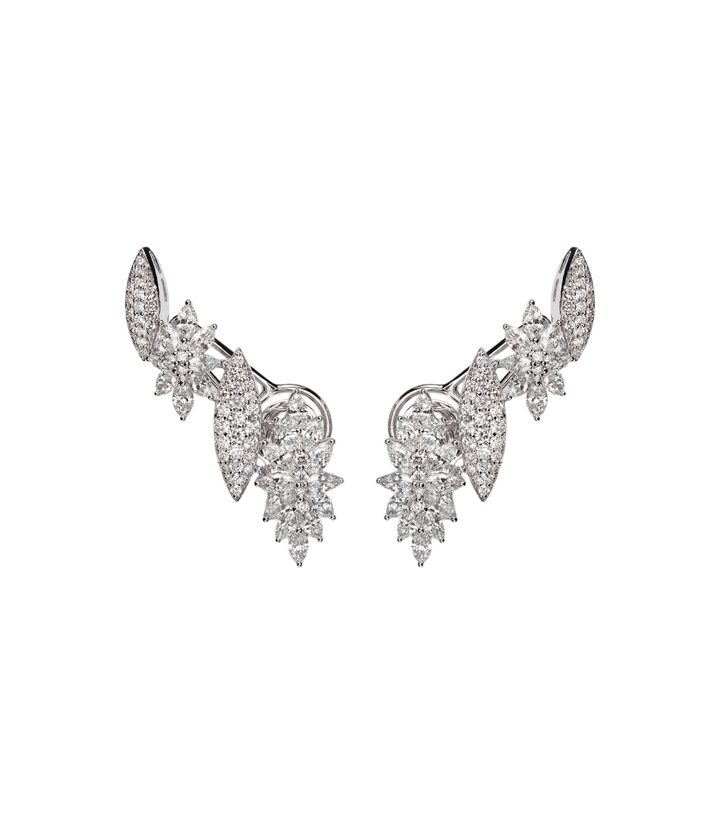 Photo: Yeprem Y-Couture 18kt white gold earrings with diamonds
