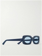 Clean Waves - Inez & Vinoodh Rectangle-Frame Parley Ocean Plastic® Sunglasses