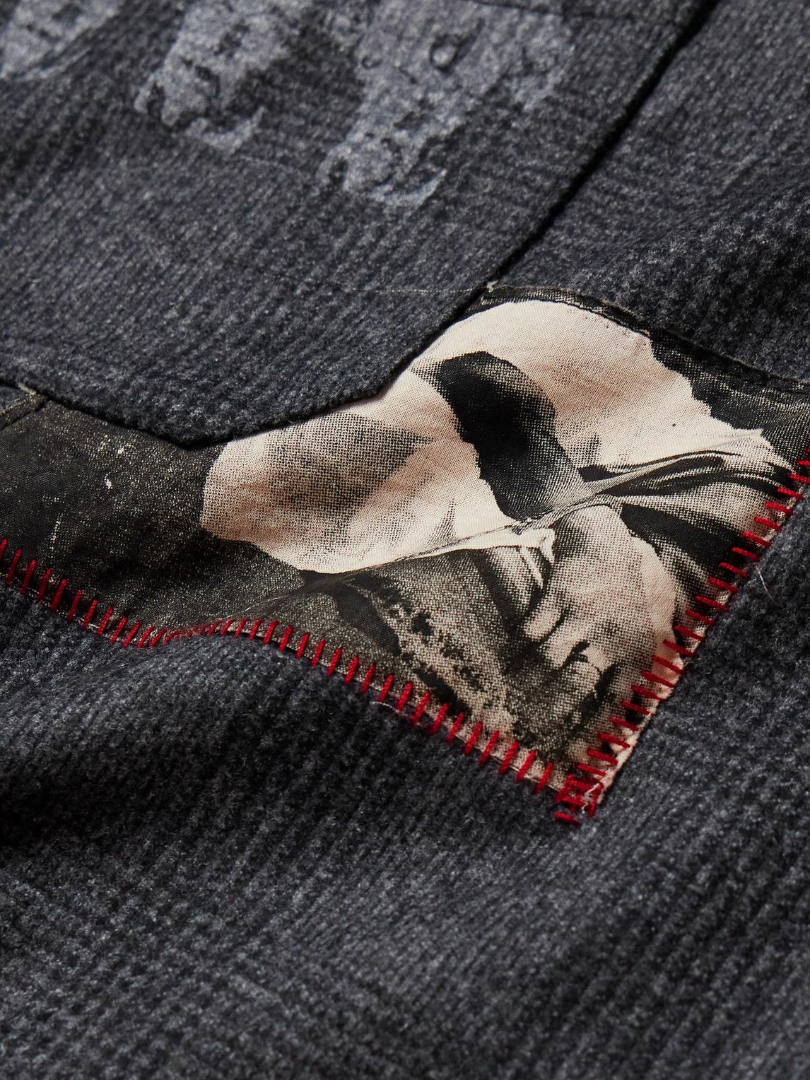 Enfants Riches Déprimés - Printed Patchwork Checked Virgin Enfants Riches Déprimés - Printed Patchwork Checked Virgin