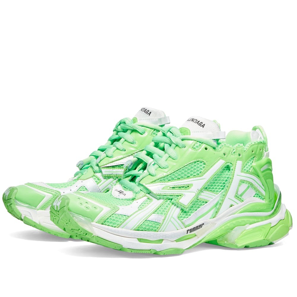 Green and outlet white balenciaga