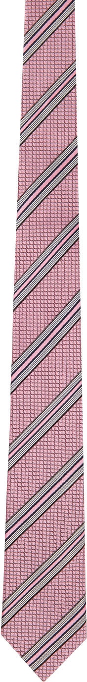 Photo: Ermenegildo Zegna Pink Double Texture Tie