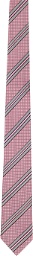 Ermenegildo Zegna Pink Double Texture Tie