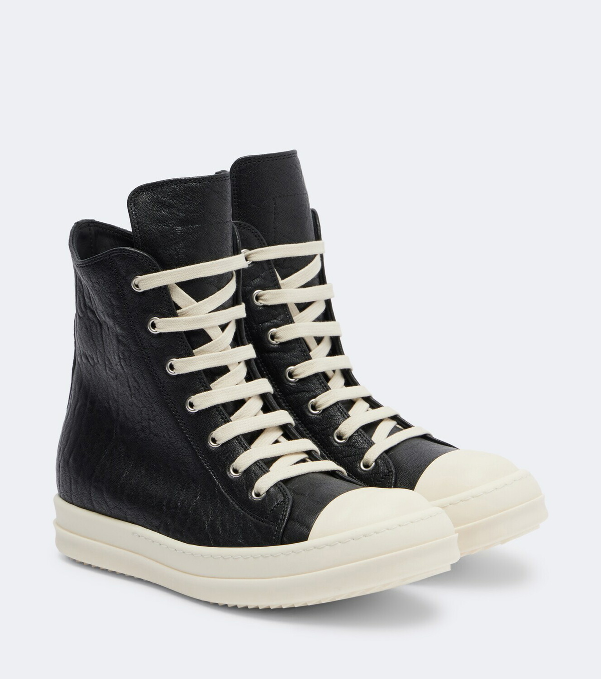 Rick Owens Leather high-top sneakers
