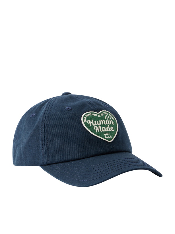 Photo: Human Made - Logo-Appliquéd Cotton-Twill Baseball Cap