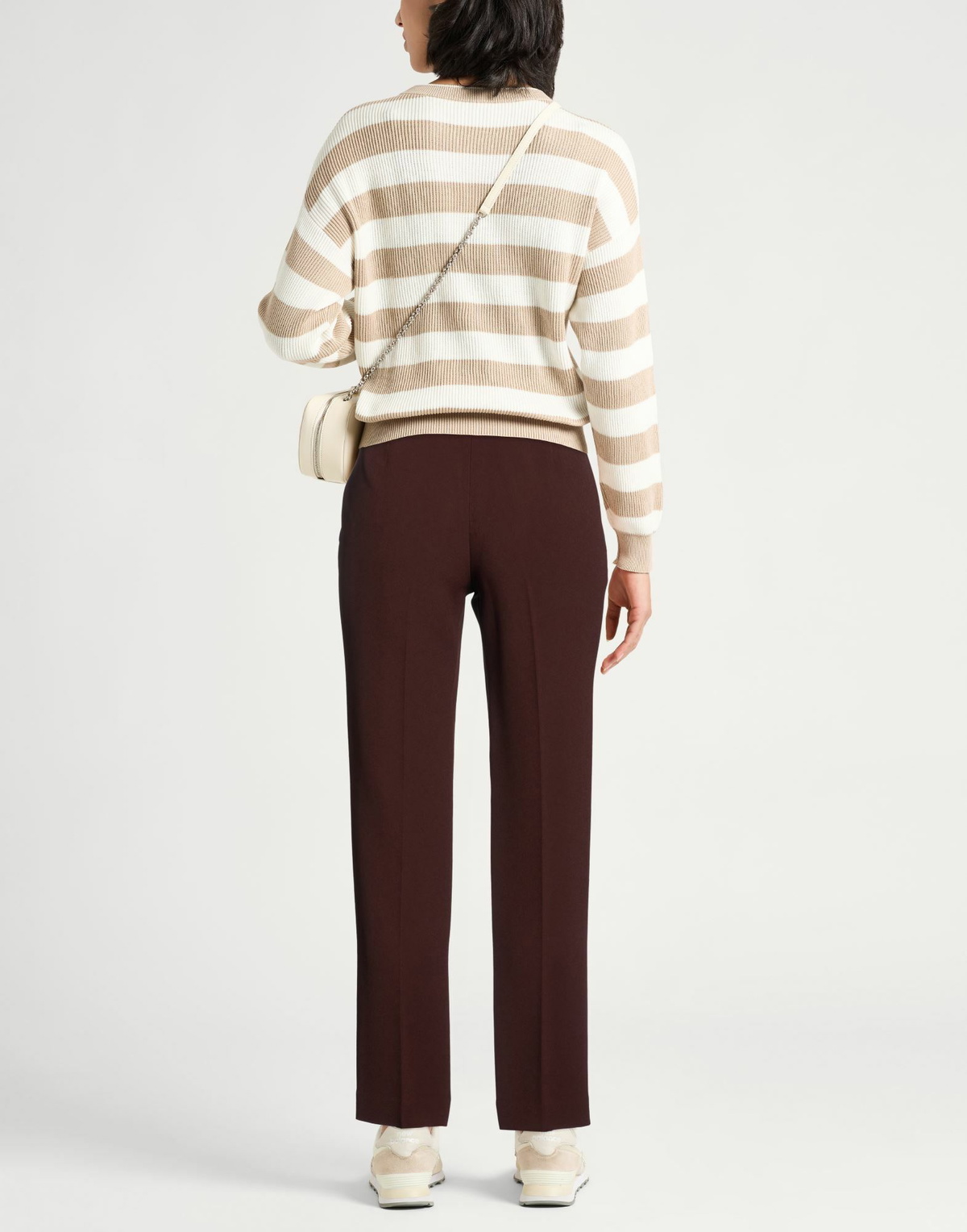 Ermanno Scervino Womens Pants Chocolate in Brown