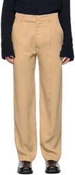 Carlota Barrera Beige Tailored Trousers