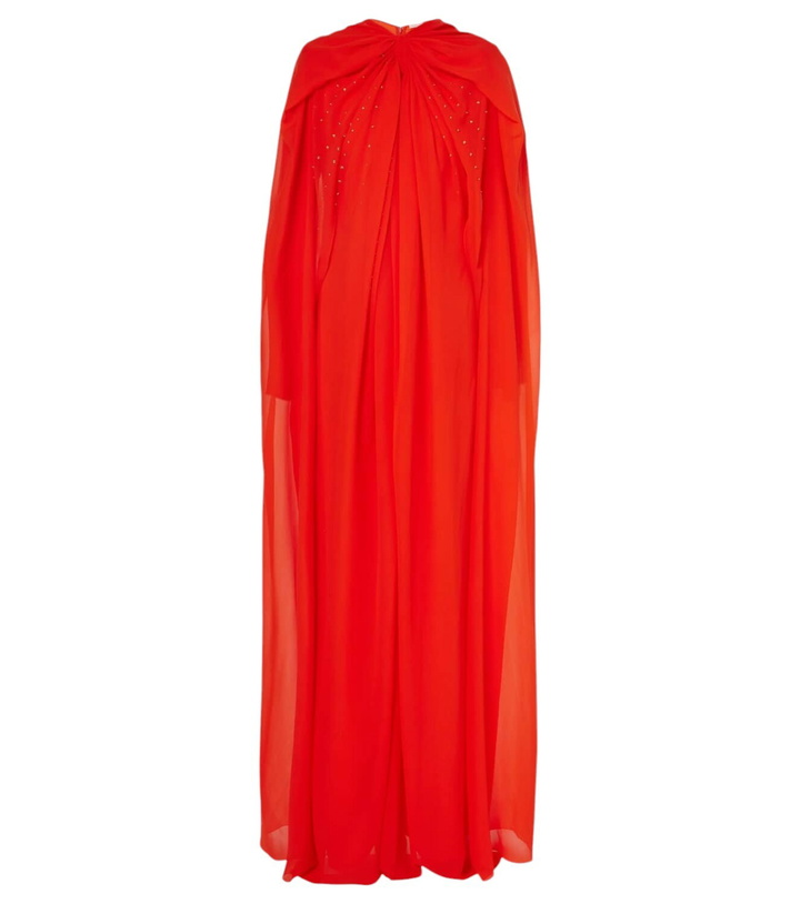 Photo: Givenchy Caped embellished silk gown