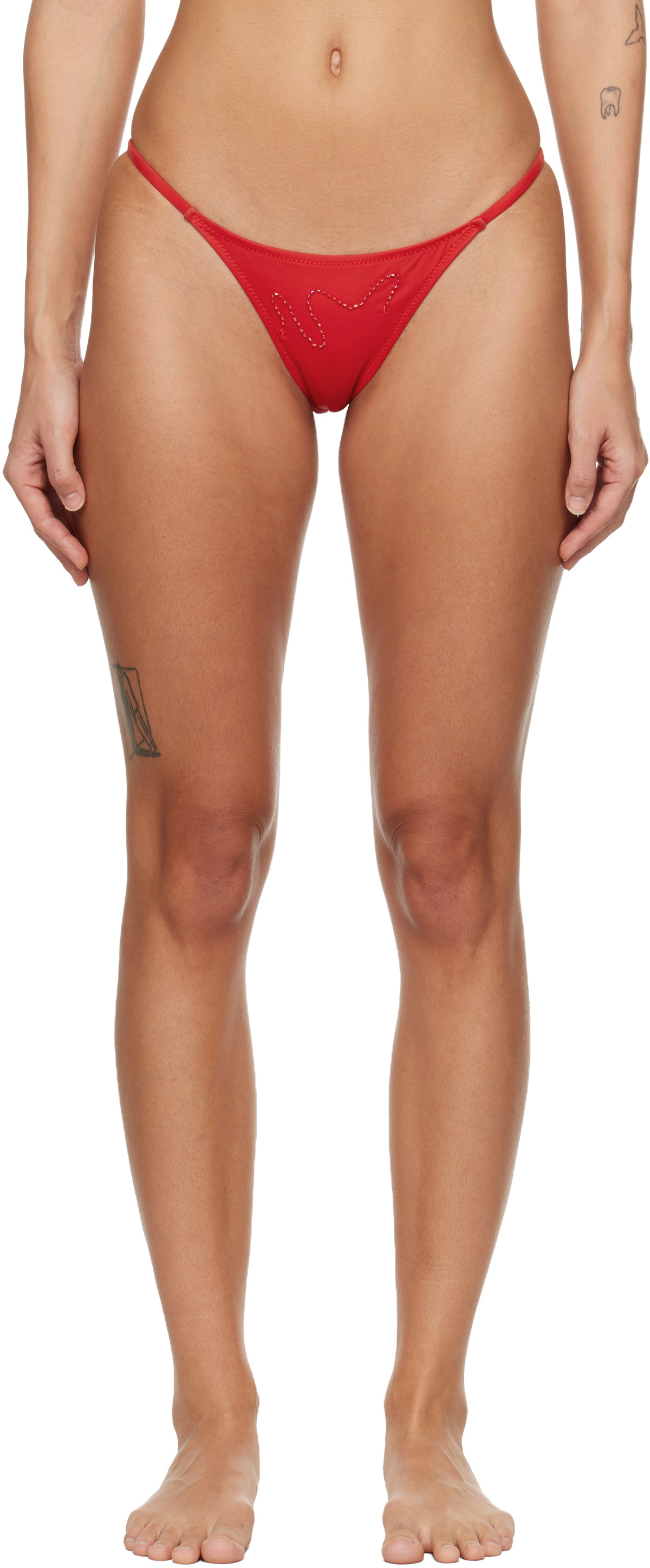 Paloma Wool Red Sharpie Bikini Bottom
