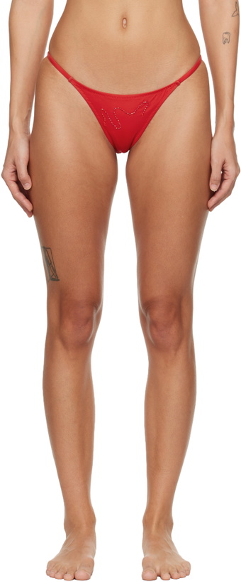 Photo: Paloma Wool Red Sharpie Bikini Bottom