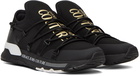 Versace Jeans Couture Black Dynamic Sneakers