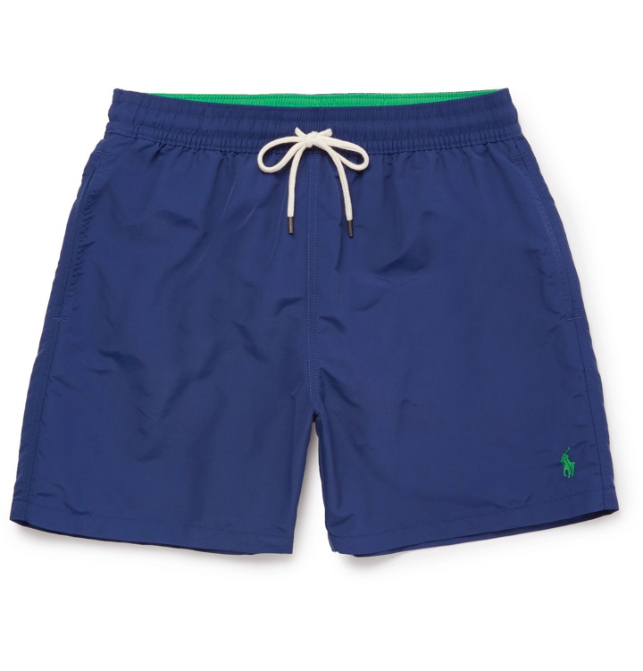 Photo: Polo Ralph Lauren - Traveler Mid-Length Swim Shorts - Blue