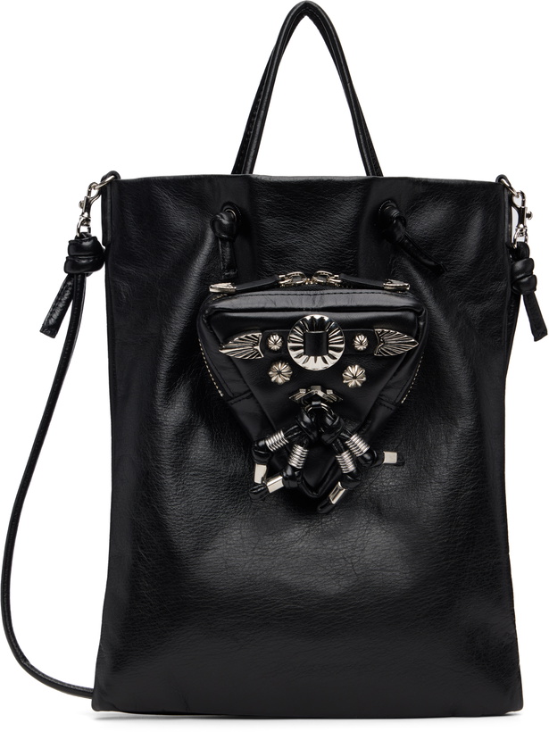 Photo: Toga Pulla Black Triangle Pouch Bag