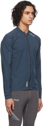 Soar Running Navy Elite Tempo 3.0 Zip-Up Sweater