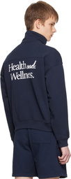 Sporty & Rich Navy New Health Sweatshirt