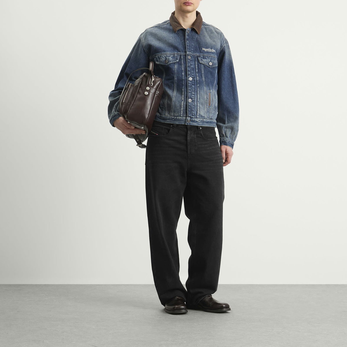 Diesel Men's Denver Denim Jacket in Blue