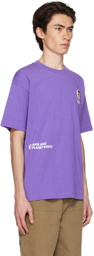 AAPE by A Bathing Ape Purple Printed T-Shirt