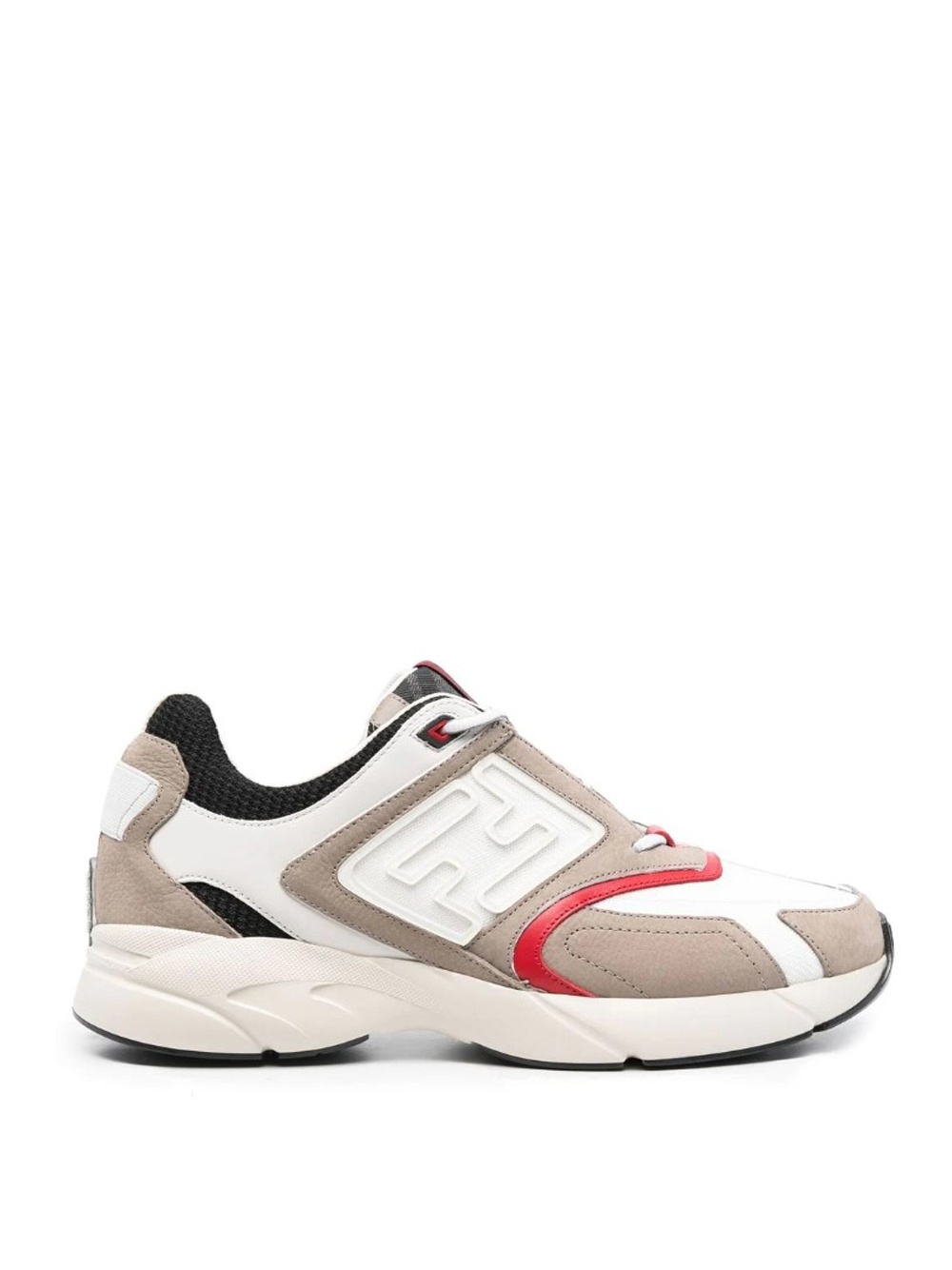 FENDI - Trainer With Fabric Details