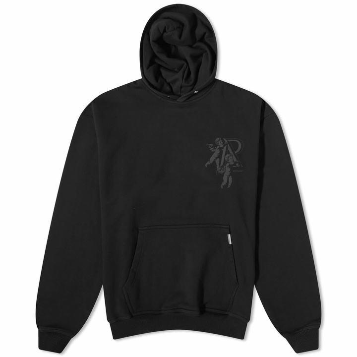 Photo: Represent Men's Cherub Initial Hoodie in Jet Black