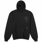 Represent Men's Cherub Initial Hoodie in Jet Black