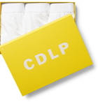 CDLP - Three-Pack Stretch-Lyocell Briefs - White