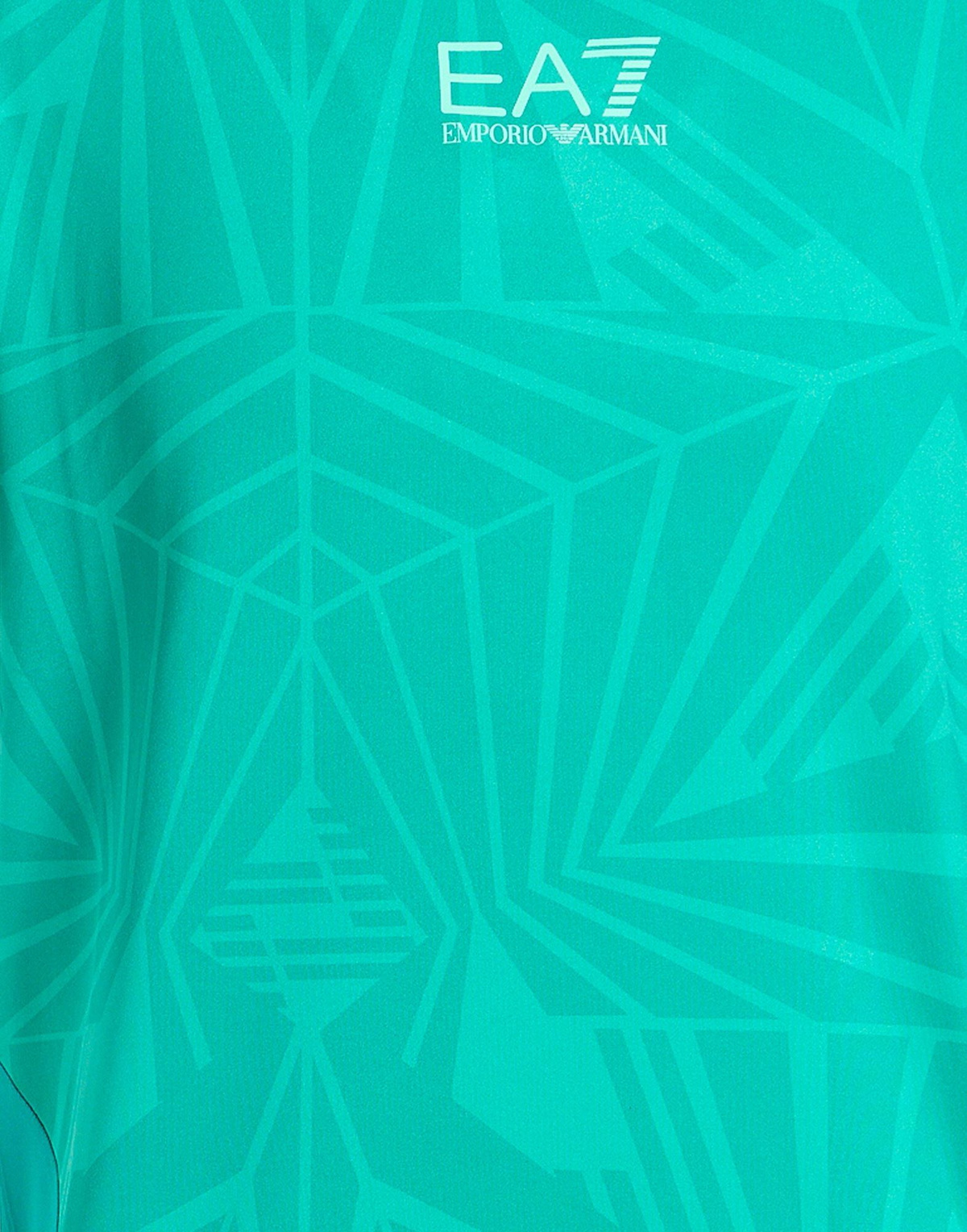 Ea7 Mens T-shirt Emerald in Green