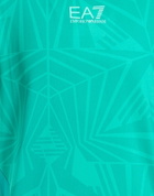 Ea7 Mens T-shirt Emerald in Green