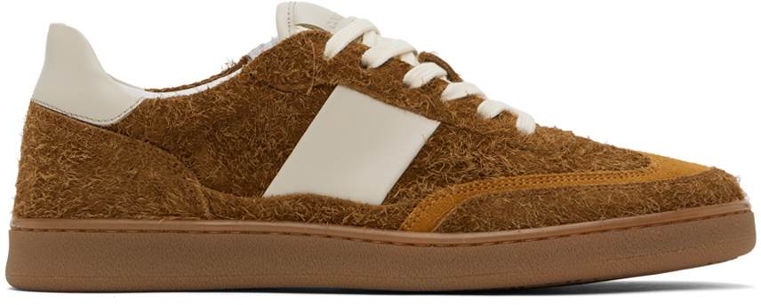 COLLEGIUM Brown Pillar Court II Sneakers Collegium COLLEGIUM Brown Pillar Court II Sneakers Collegium