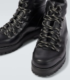 Manolo Blahnik Janka leather lace-up boots