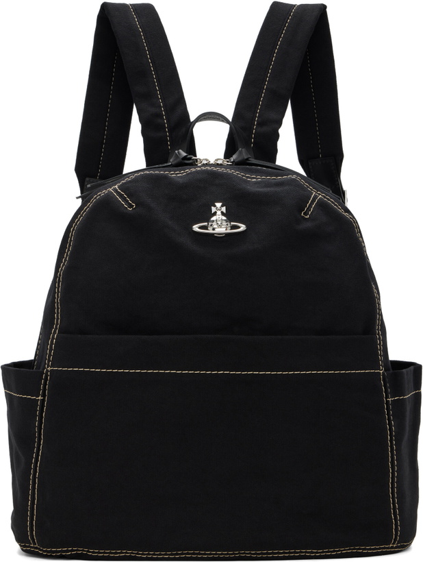 Photo: Vivienne Westwood Black George Medium Backpack