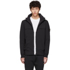 Stone Island Black Soft Shell-R Jacket