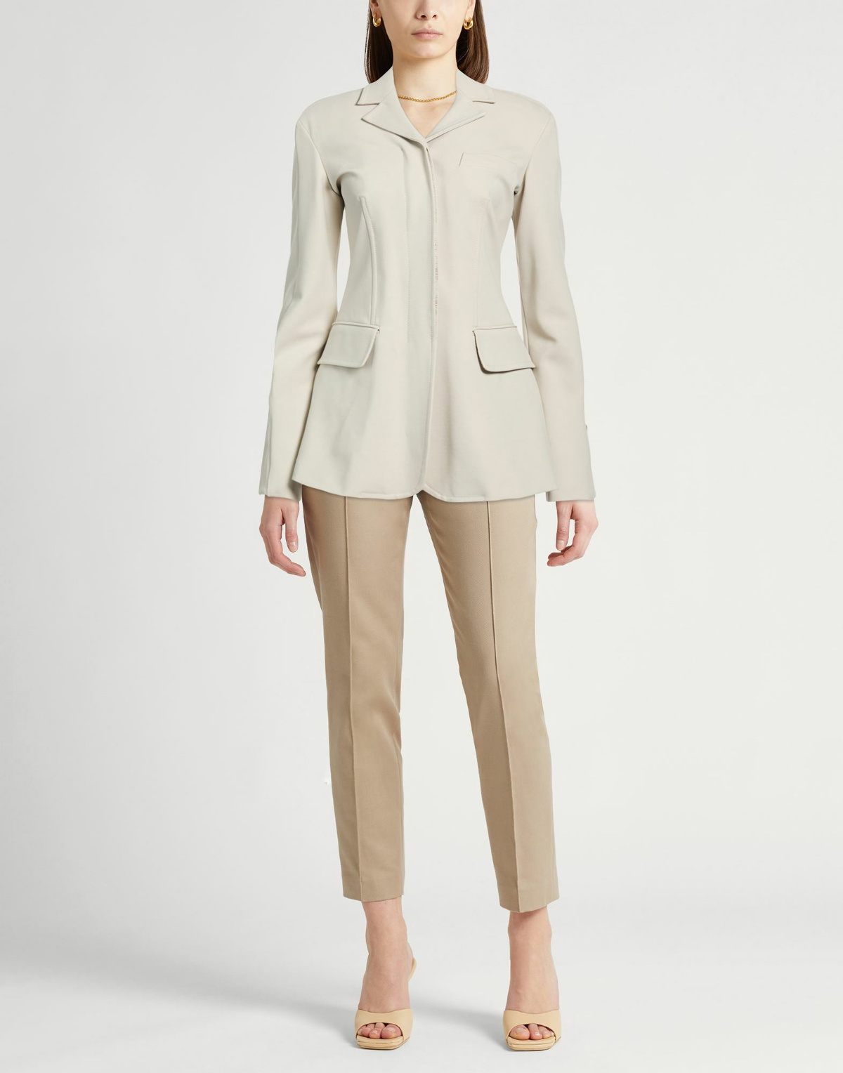 Sportmax Womens Blazer Light in Grey