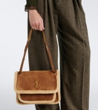 Saint Laurent Niki Mini suede shoulder bag