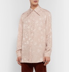 Gucci - Floral-Jacquard Shirt - Pink