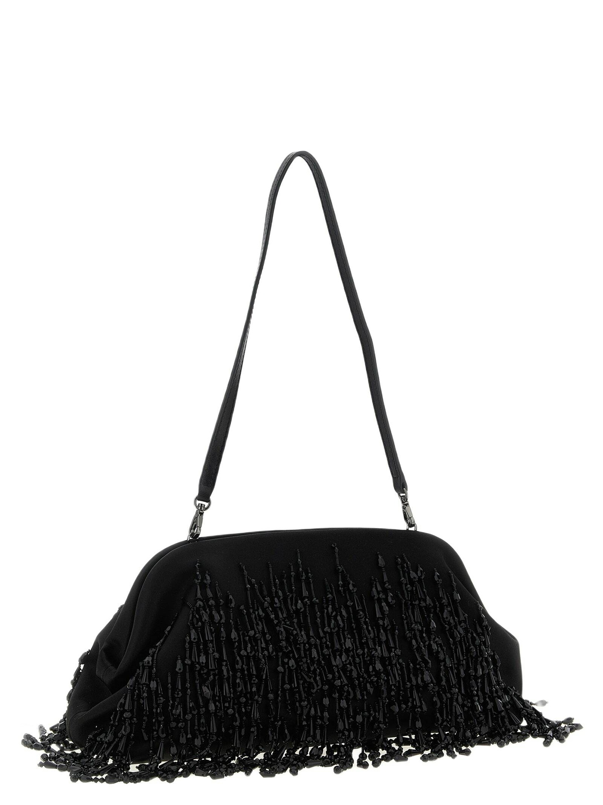 Alberta Ferretti Satin Clutch