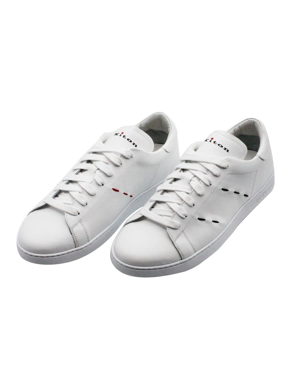 Kiton Ciro Paone Sneakers White Mens Kiton