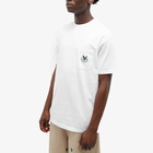 Pop Trading Company x Gleneagles by END. Logo Pocket T-Shirt in White