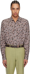 Paul Smith Purple Casual Fit Shirt