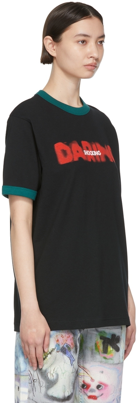 Marc Jacobs Heaven Black Cotton T-Shirt Marc Jacobs Heaven