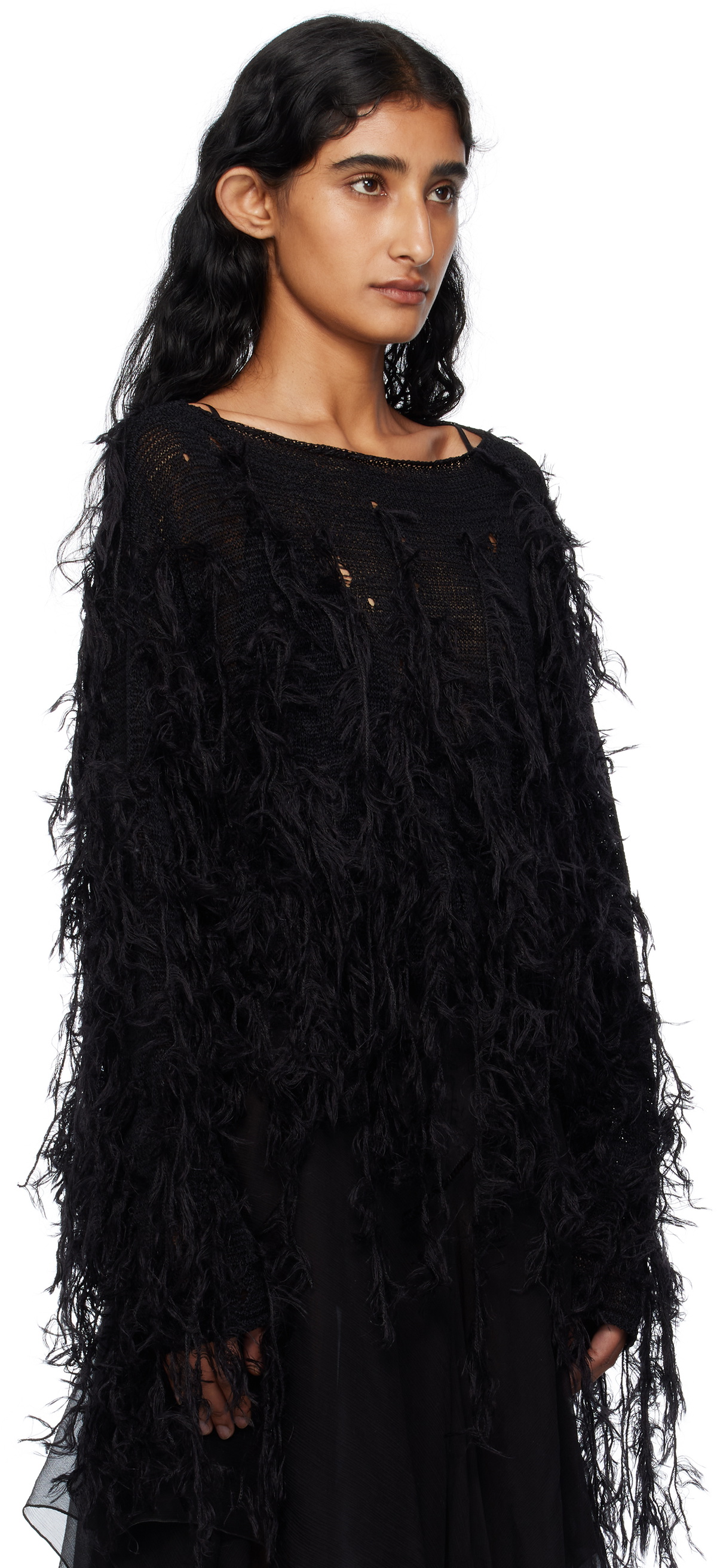 Ann Demeulemeester Black Vilta Sweater