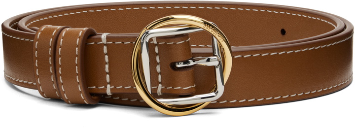 Photo: JACQUEMUS Tan 'The Salon Fine' Belt