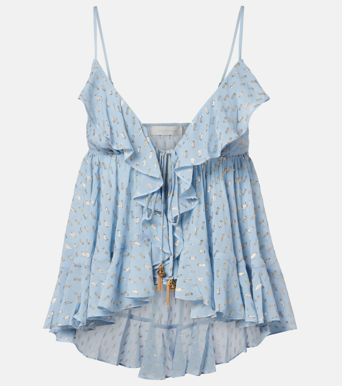 Zimmermann Daylight ruffled top
